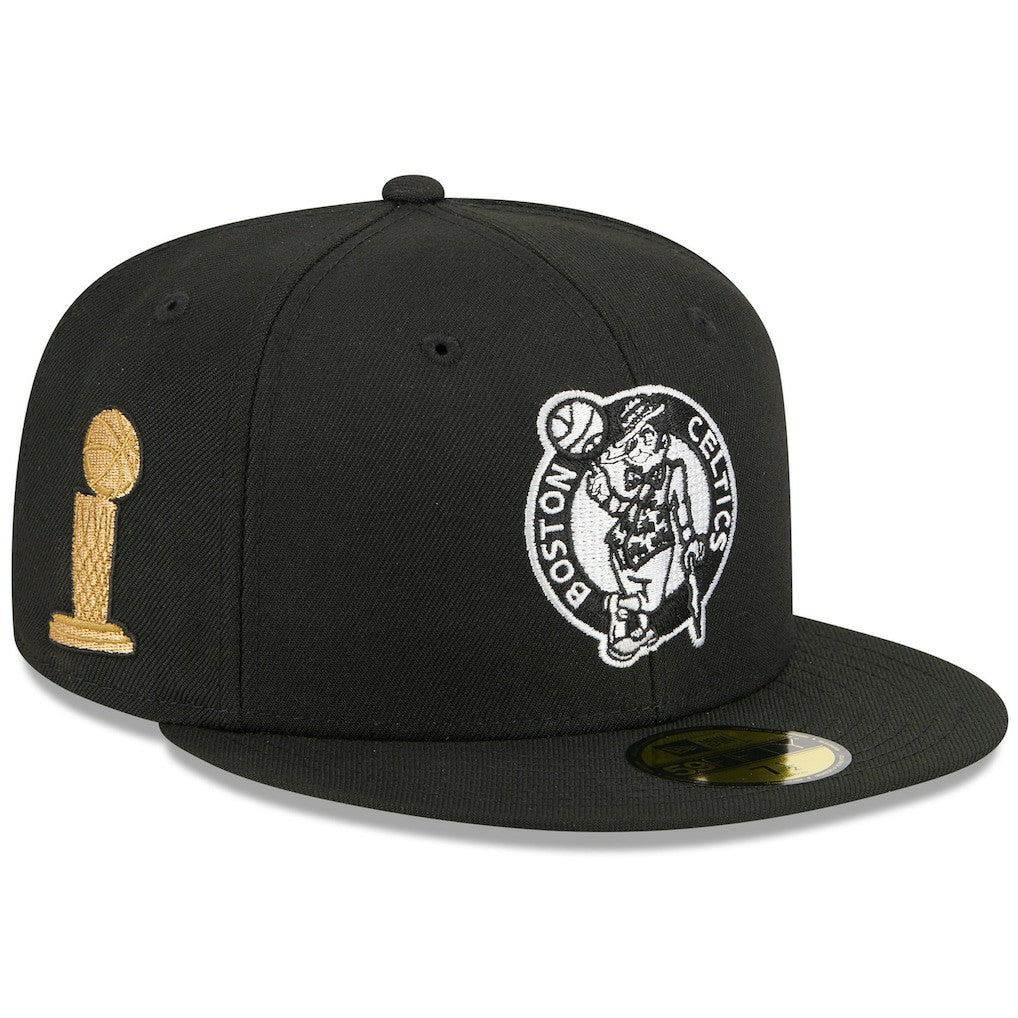 Boston Celtics x Alpha Industries 59FIFTY Fitted Hat Black | New Era