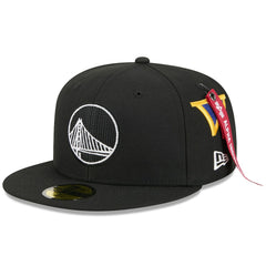 Golden State Warriors x Alpha Industries 59FIFTY Fitted Hat for sale Black | New Era Lifestyle