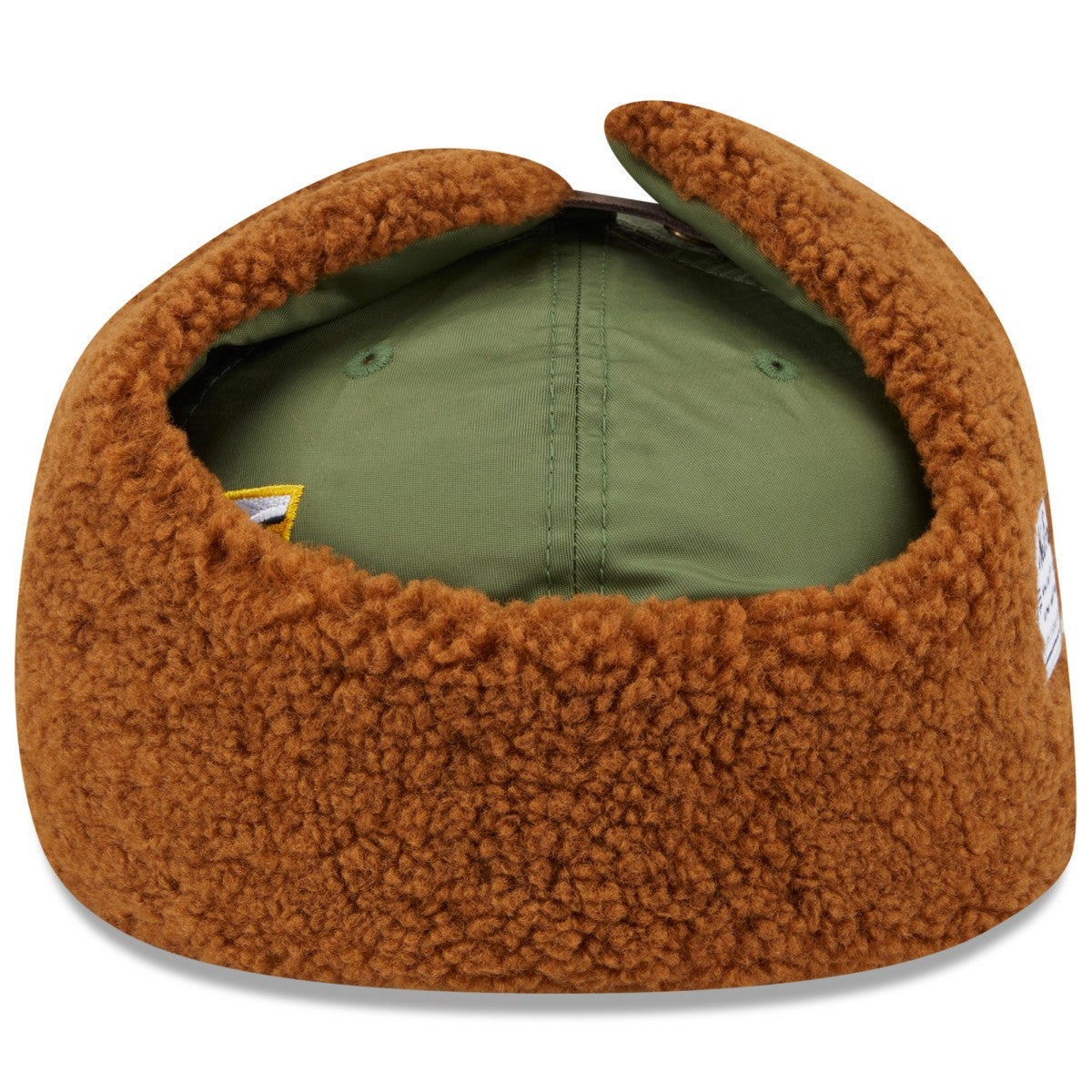 Los Angeles Lakers x Alpha Industries Dog Ear 59FIFTY Fitted Hat Olive | New Era for sale