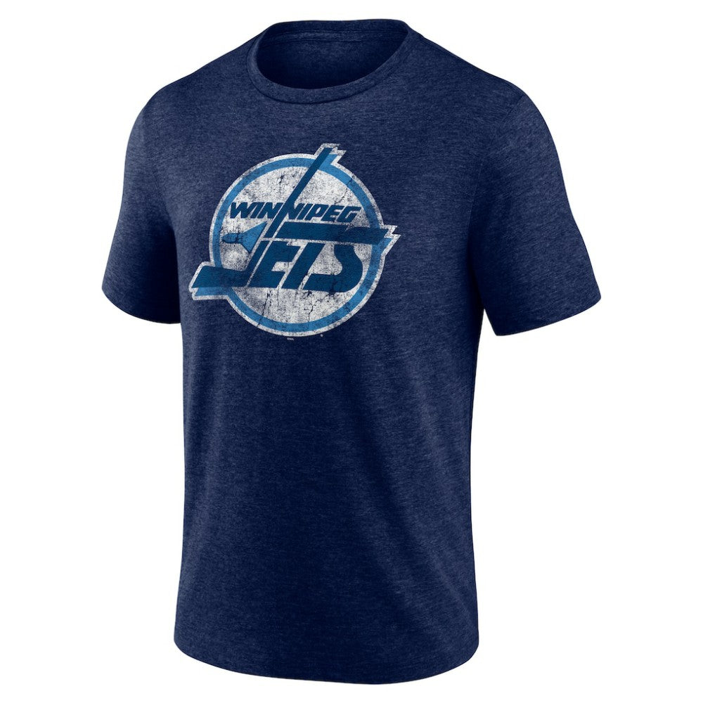 Winnipeg Jets Wraparound Tri-Blend T-Shirt - Navy - NHL 202544952