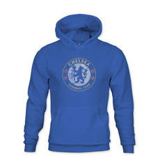 Chelsea 1863FC Youth Color Badge Fleece Pullover Hoodie Blue