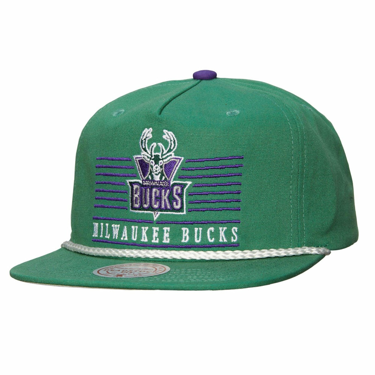 Milwaukee Bucks Ascend Deadstock Snapback Hat Green | Mitchell & Ness