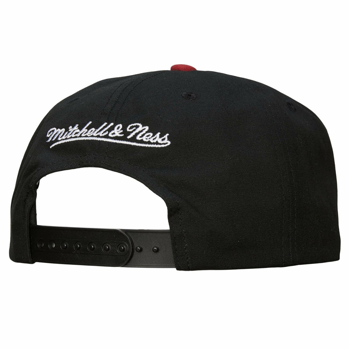 Miami Heat Ascend Deadstock Snapback Hat Black | Mitchell & Ness US