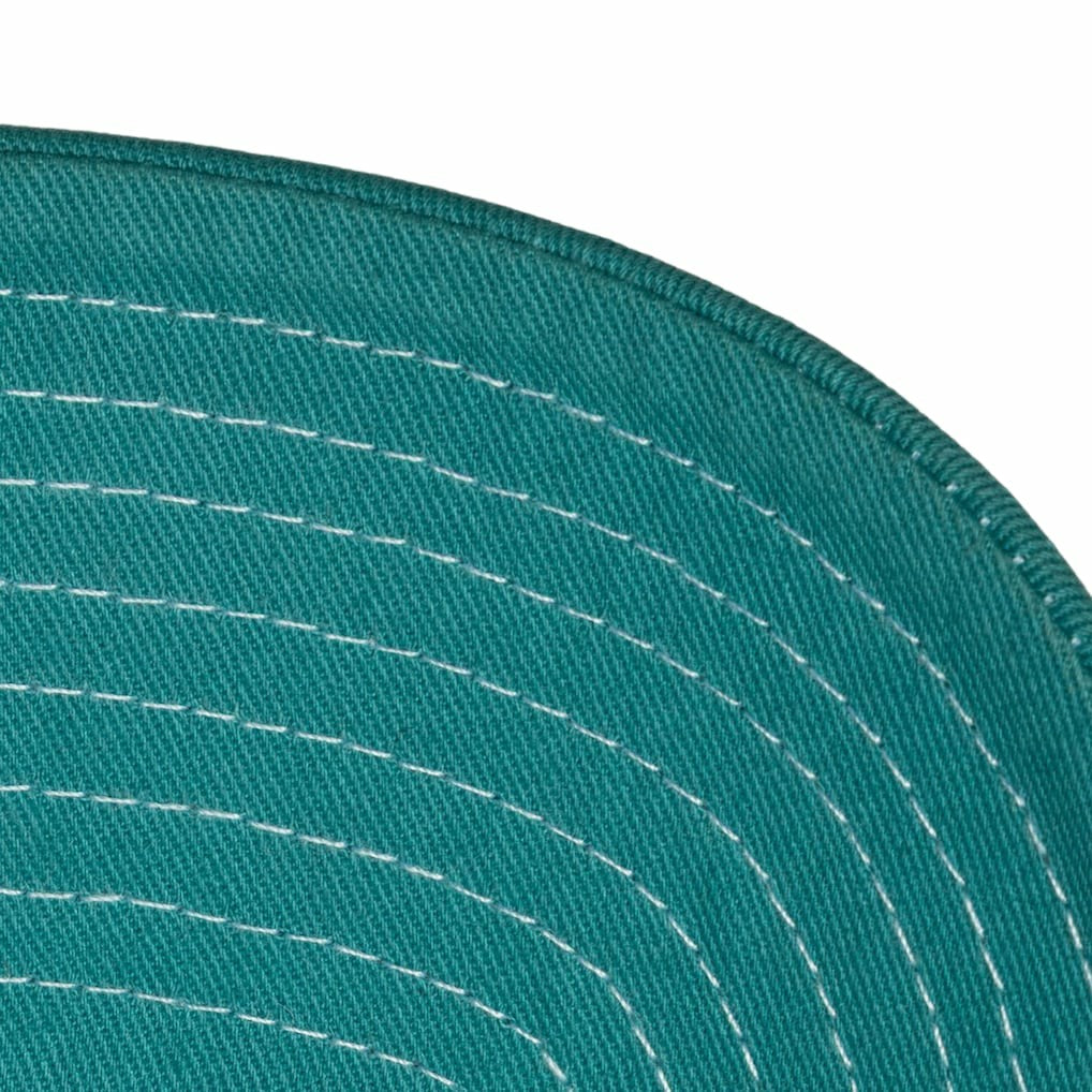 Charlotte Hornets Dip Dye Pro Crown Adjustable Hat Teal/White | Mitchell & Ness online