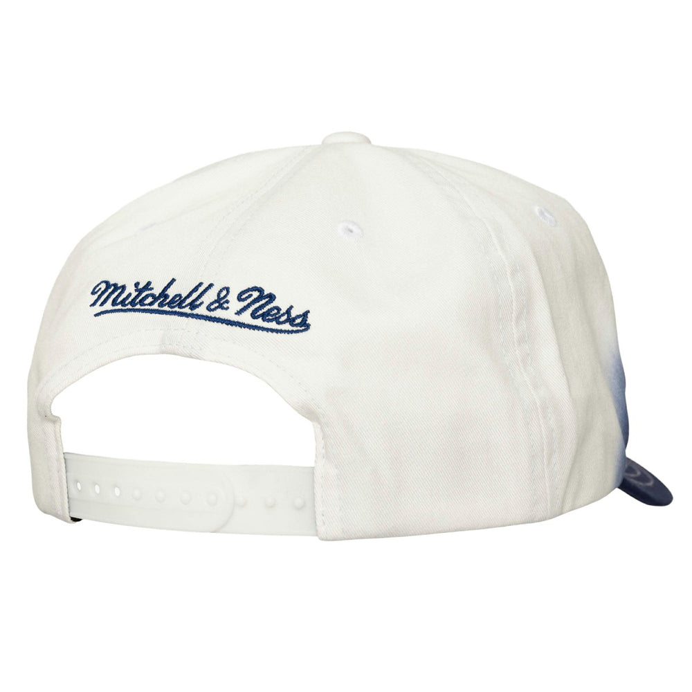 New York Knicks Dip Dye Pro Crown Adjustable Hat Royal/White | Mitchell & Ness US