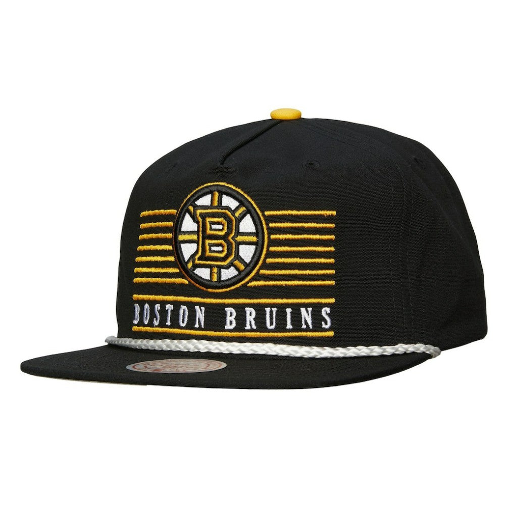 Boston Bruins Mitchell & Ness Ascend Deadstock Snapback Hat - Black - NHL 202545021