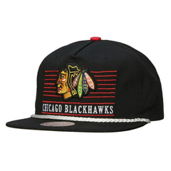 Chicago Blackhawks Mitchell & Ness Ascend Deadstock Snapback Hat - Black - NHL 202545022