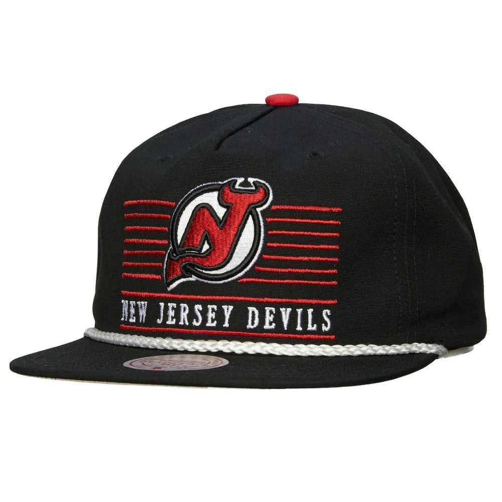 New Jersey Devils Mitchell & Ness Ascend Deadstock Snapback Hat - Black - NHL 202545026