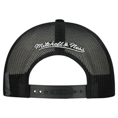 Pittsburgh Penguins Mitchell & Ness Gridlock Trucker Adjustable Hat - White/Black - NHL 202545039