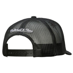 Vegas Golden Knights Mitchell & Ness Gridlock Trucker Adjustable Hat - White/Black - NHL 202545044