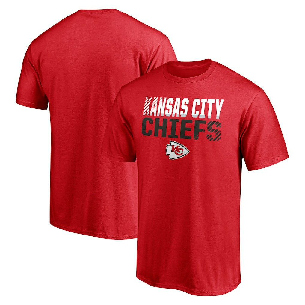 Kansas City Chiefs Stripes T-Shirt Red