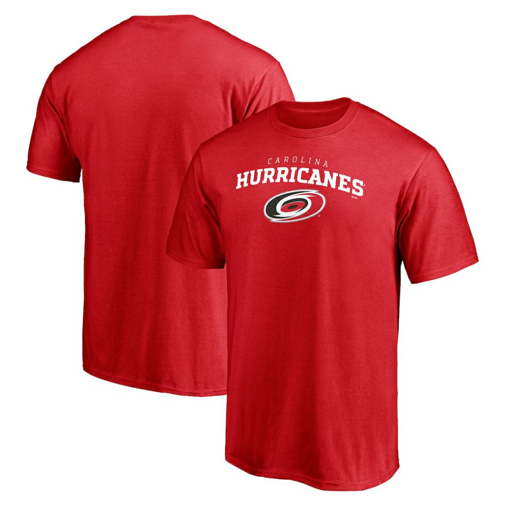 Carolina Hurricanes Team Lock Up T-Shirt - Red - NHL 202545434