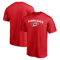 Carolina Hurricanes Team Lock Up T-Shirt - Red - NHL 202545434