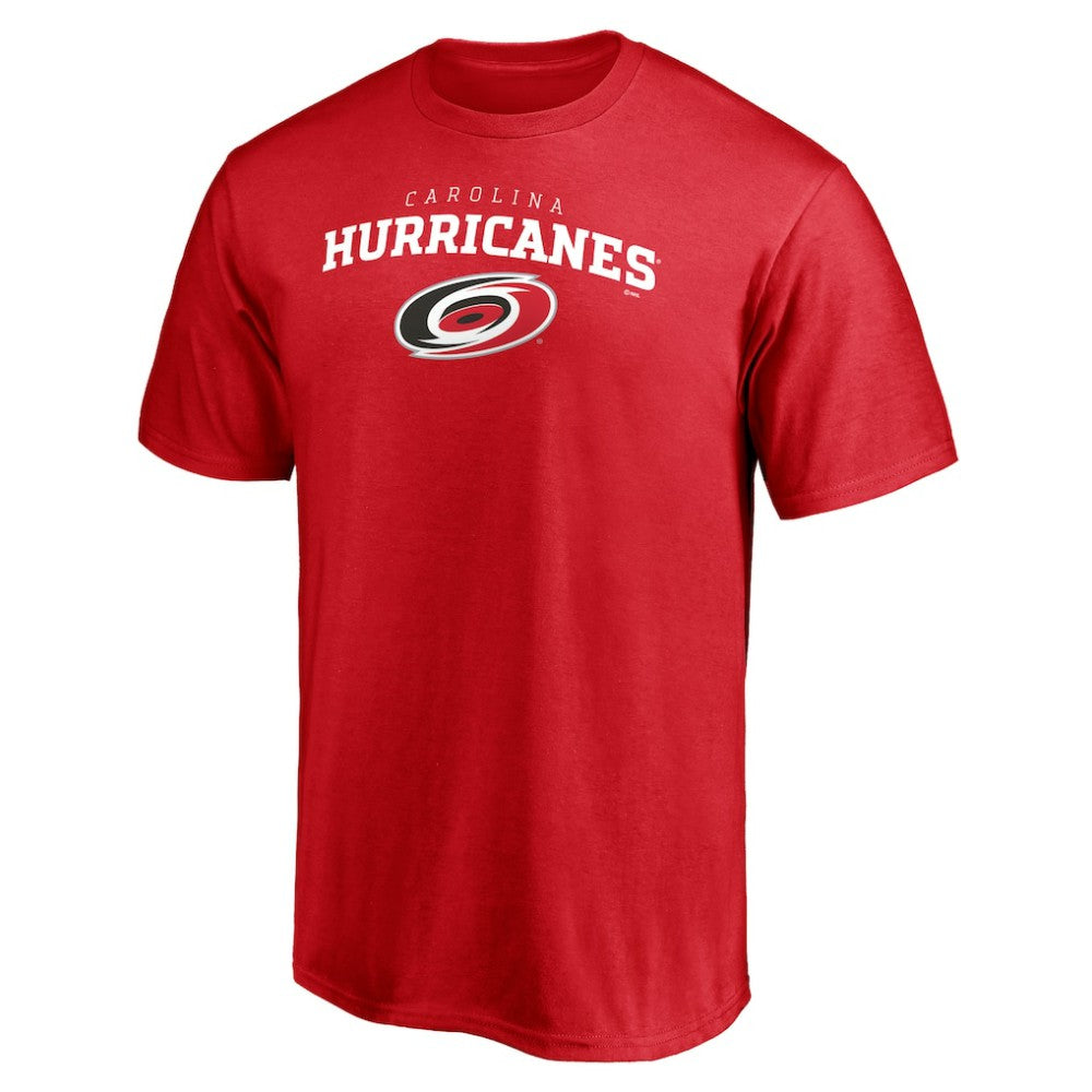 Carolina Hurricanes Team Lock Up T-Shirt - Red - NHL 202545434