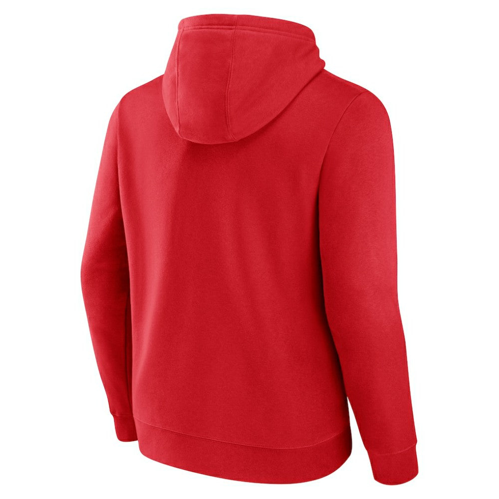 Detroit Red Wings Primary Logo Pullover Hoodie - Red - NHL 202545457