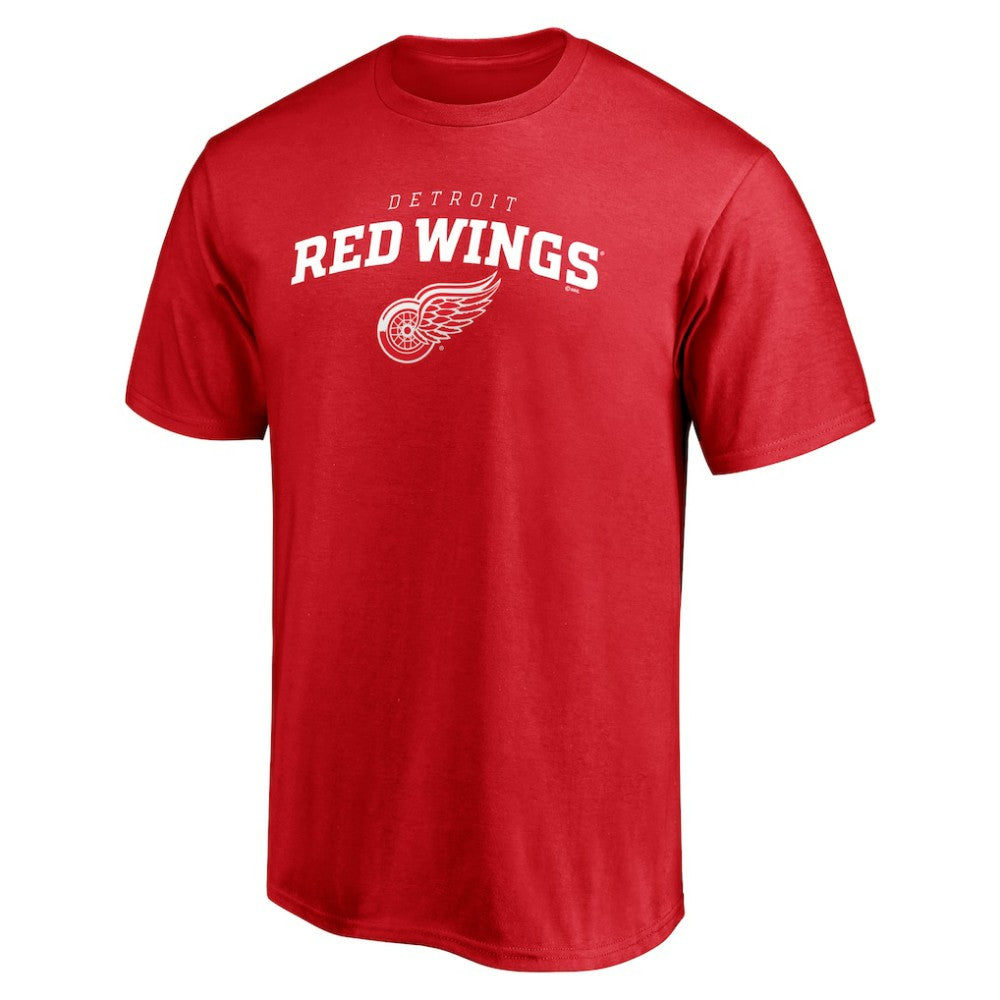 Detroit Red Wings Team Lock Up T-Shirt - Red - NHL 202545461