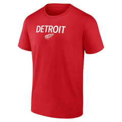 Detroit Red Wings Primary Logo T-Shirt - Red - NHL 202545462