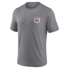 Los Angeles Kings Earnest Will Tri-Blend T-Shirt - Heather Gray - NHL 202545489