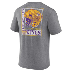 Los Angeles Kings Earnest Will Tri-Blend T-Shirt - Heather Gray - NHL 202545489