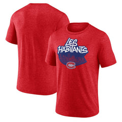 Montreal Canadiens Proclamation Tri-Blend T-Shirt - Red - NHL 202545500