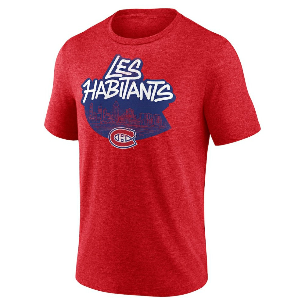 Montreal Canadiens Proclamation Tri-Blend T-Shirt - Red - NHL 202545500