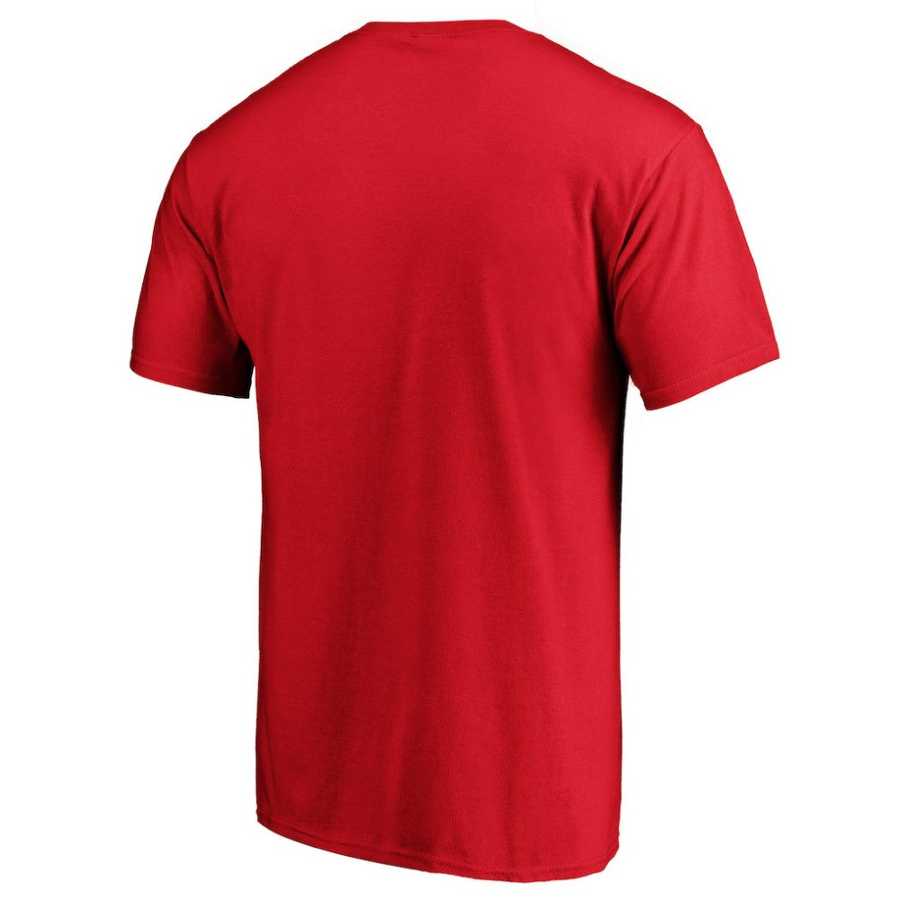 New Jersey Devils Splatter Logo T-Shirt - Red - NHL 202545520