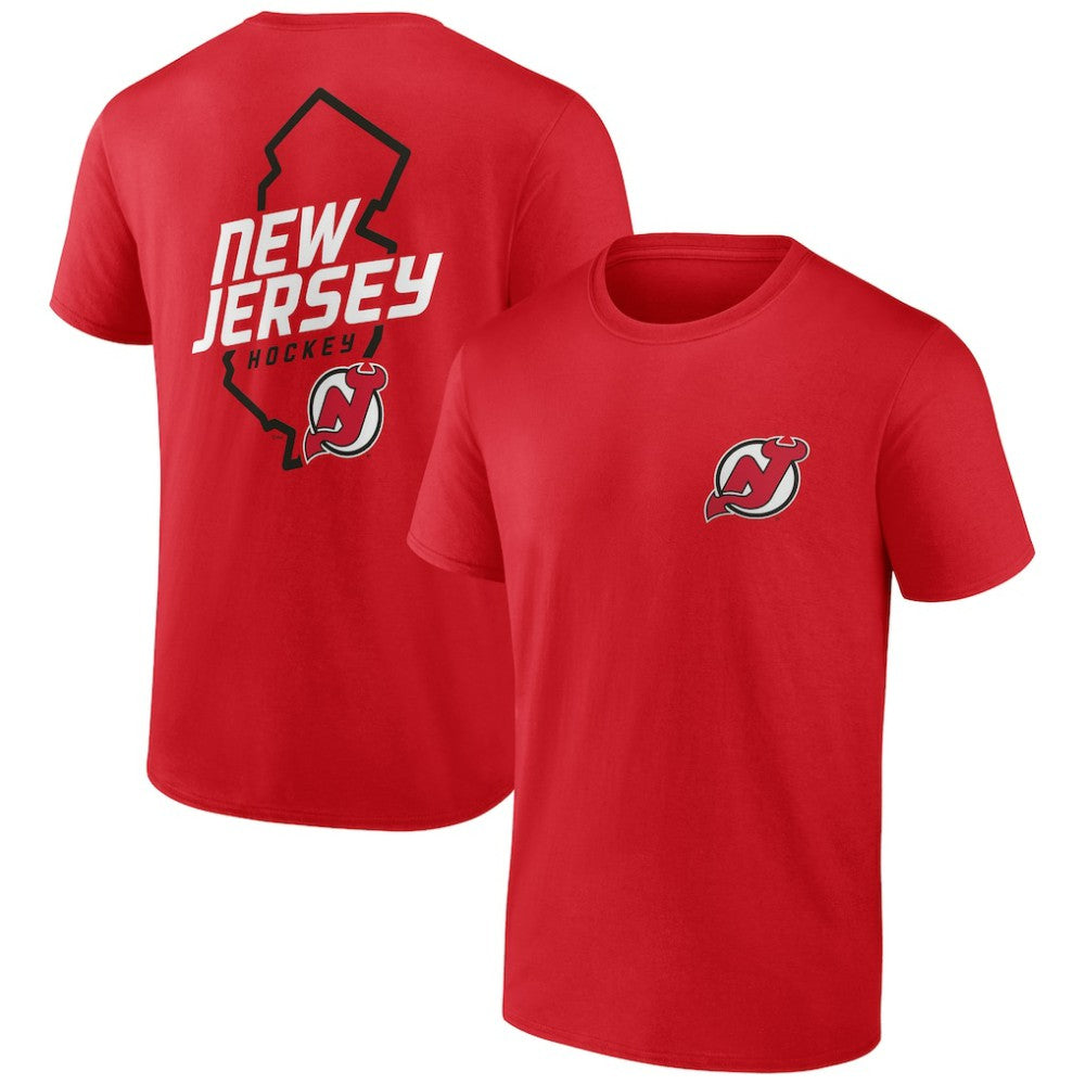 New Jersey Devils Bring It T-Shirt - Red - NHL 202545522