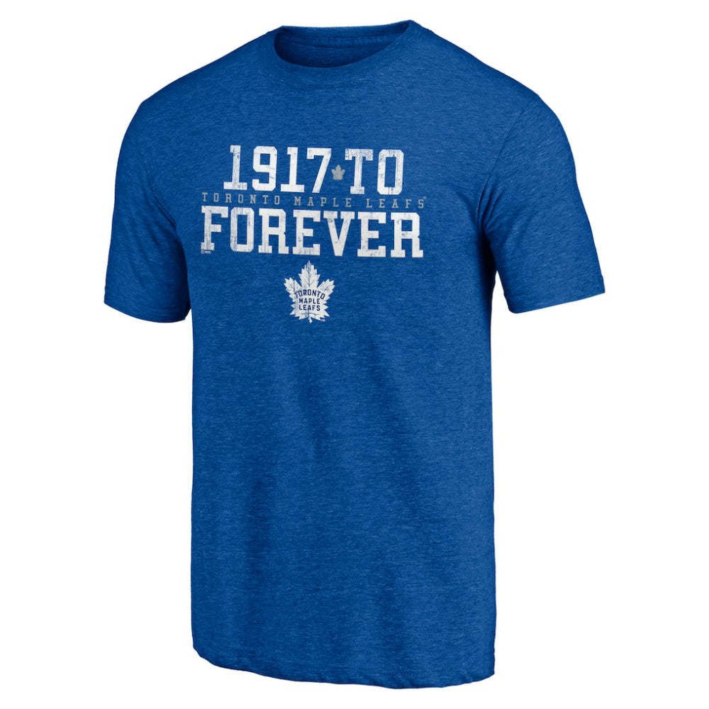 Toronto Maple Leafs Shoot to Score Tri-Blend T-Shirt - Blue - NHL 202545580