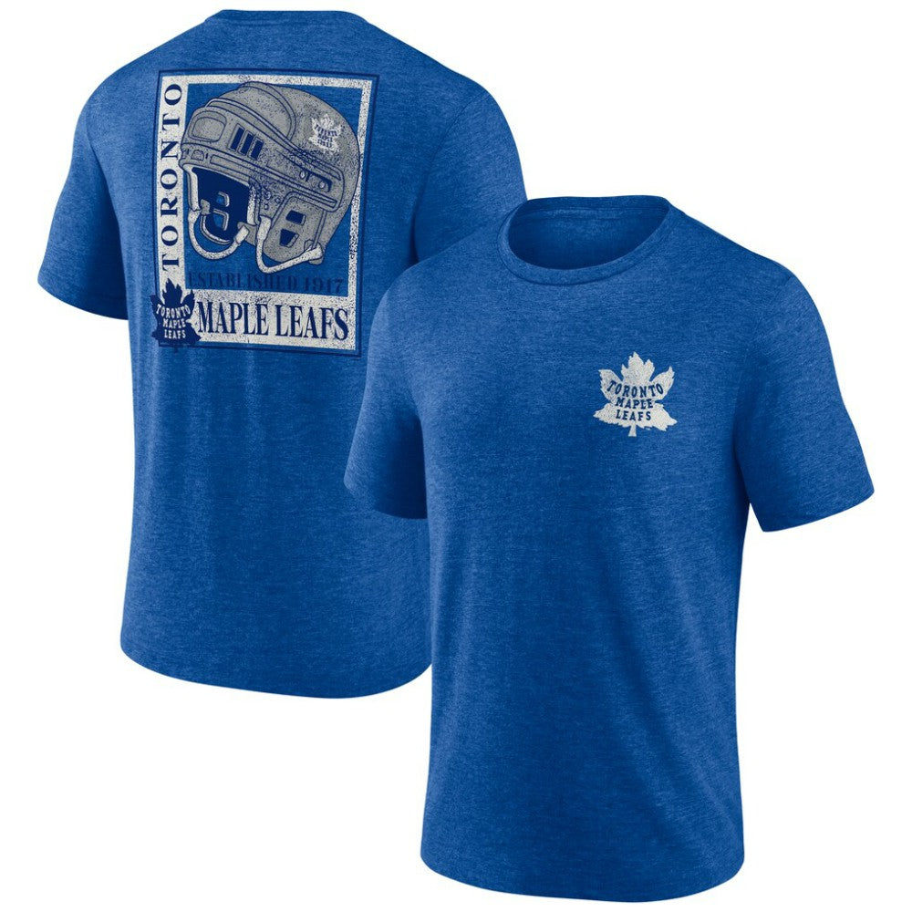 Toronto Maple Leafs Earnest Will Tri-Blend T-Shirt - Blue - NHL 202545581