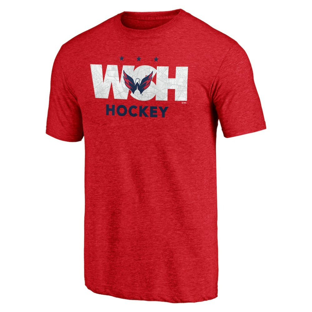 Washington Capitals Shoot to Score Tri-Blend T-Shirt - Red - NHL 202545597