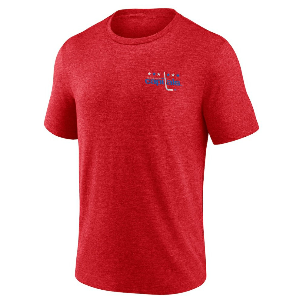 Washington Capitals Earnest Will Tri-Blend T-Shirt - Red - NHL 202545598