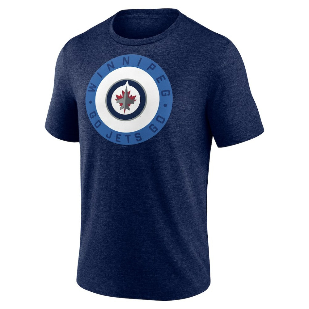 Winnipeg Jets Proclamation Tri-Blend T-Shirt - Navy - NHL 202545600