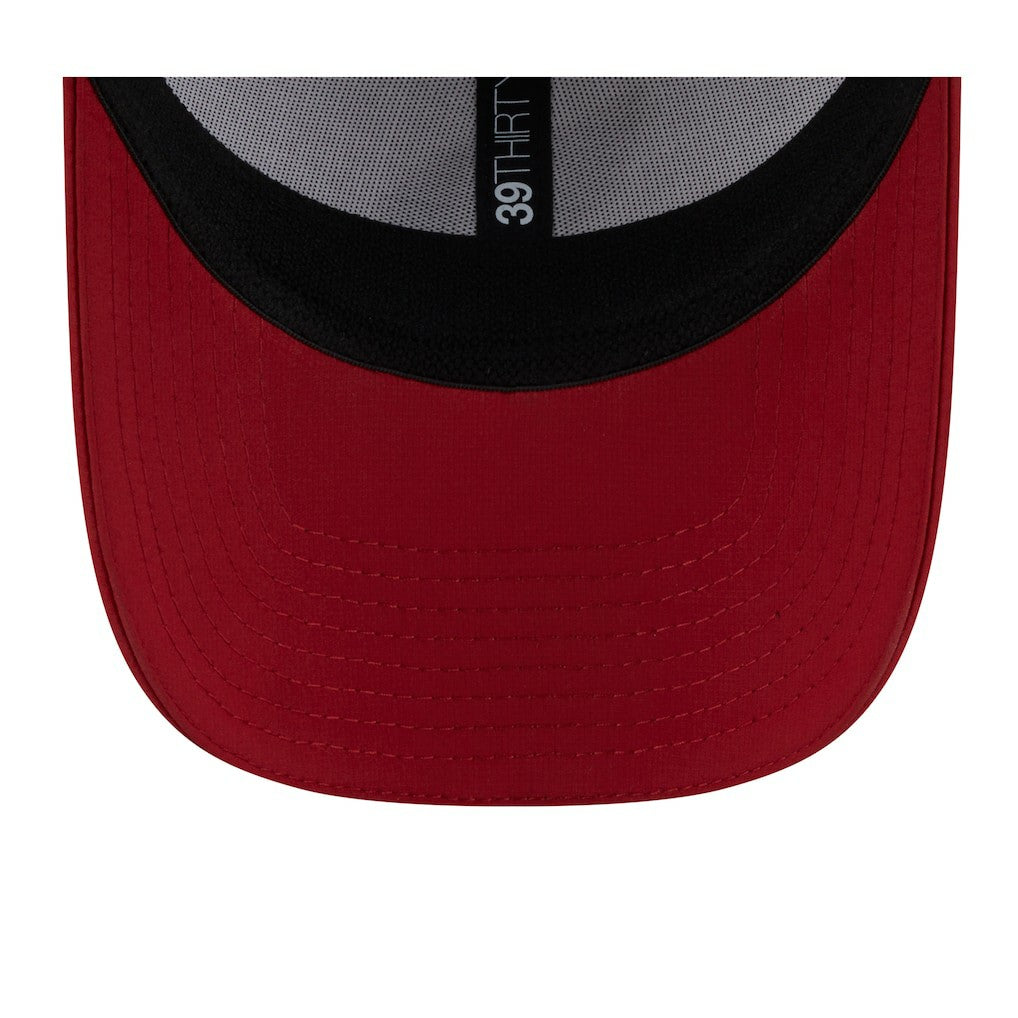 Arizona Cardinals New Era 2025 NFL Training Camp 39THIRTY Flex Hat White/Cardinal