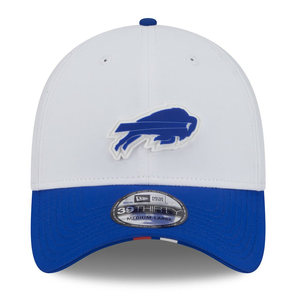 Buffalo Bills New Era 2025 NFL Training Camp 39THIRTY Flex Hat White/Royal