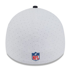 Houston Texans New Era 2025 NFL Training Camp 39THIRTY Flex Hat White/Navy