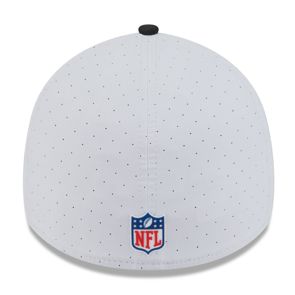 New Orleans Saints New Era 2025 NFL Training Camp 39THIRTY Flex Hat White/Black