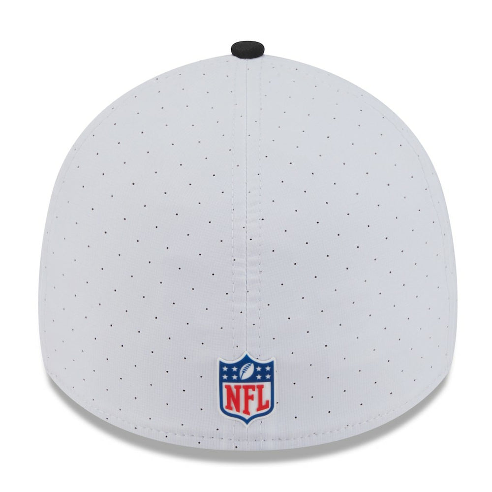 New Orleans Saints New Era 2025 NFL Training Camp 39THIRTY Flex Hat White/Black