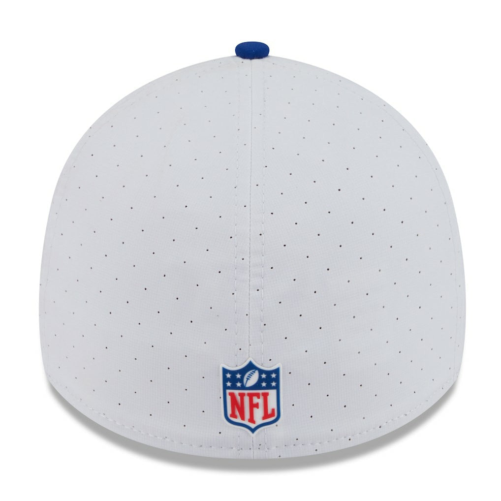 New York Giants New Era 2025 NFL Training Camp 39THIRTY Flex Hat White/Royal