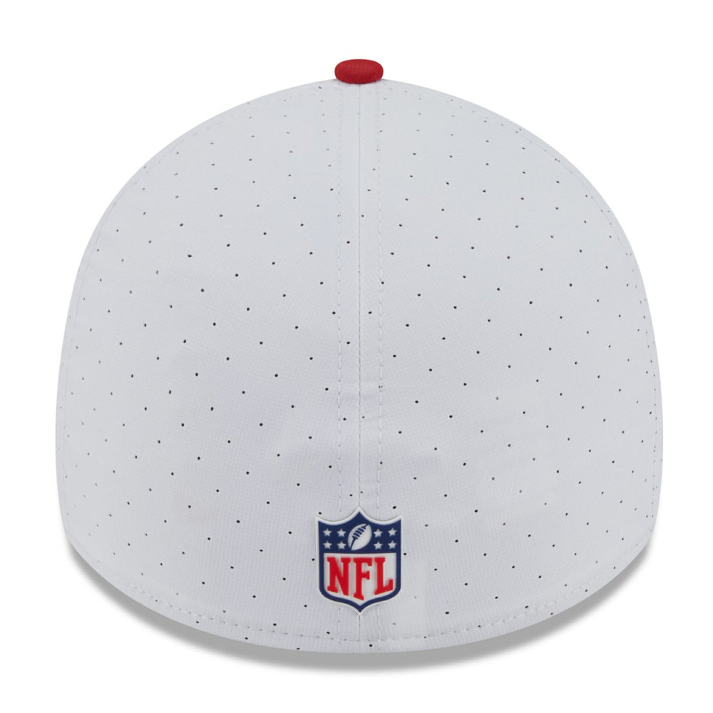 Tampa Bay Buccaneers New Era 2025 NFL Training Camp 39THIRTY Flex Hat White/Red