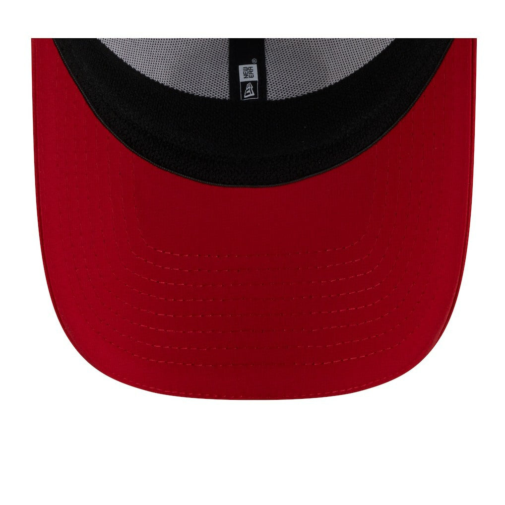 San Francisco 49ers New Era 2025 NFL Training Camp 39THIRTY Flex Hat White/Scarlet