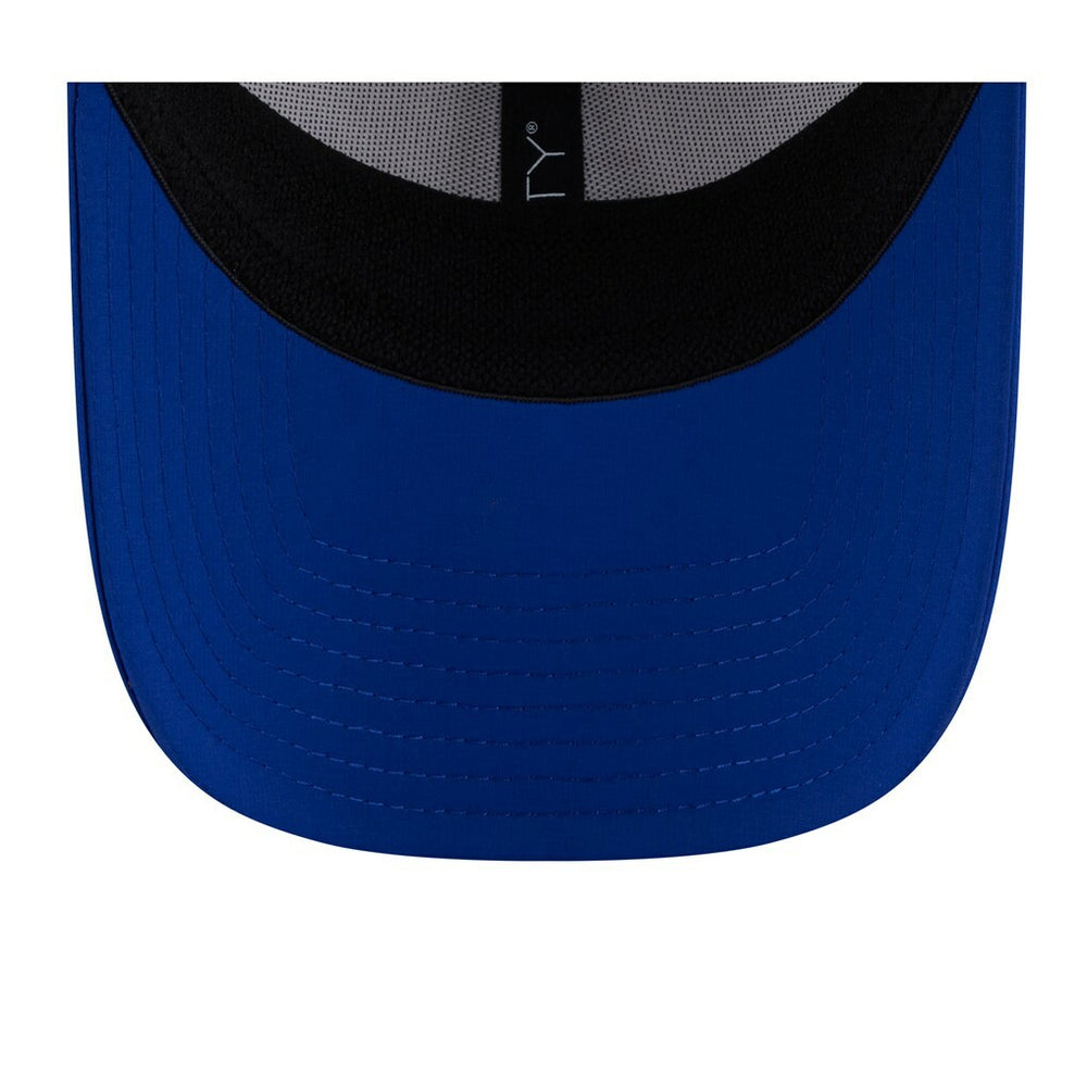 New England Patriots New Era 2025 NFL Training Camp Throwback Logo 39THIRTY Flex Hat White/Royal