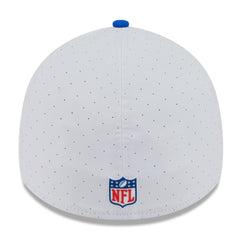Los Angeles Rams New Era 2025 NFL Training Camp 39THIRTY Flex Hat White/Royal
