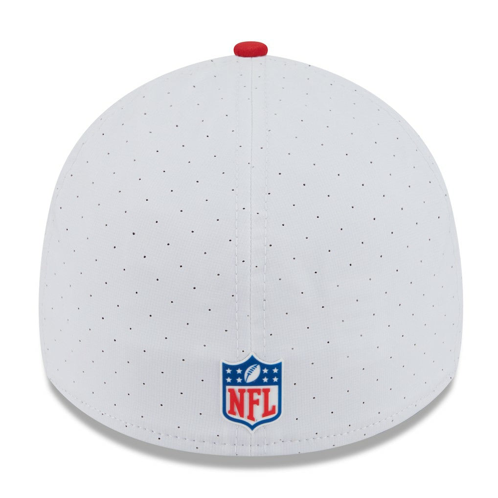 Kansas City Chiefs New Era 2025 NFL Training Camp 39THIRTY Flex Hat White/Red