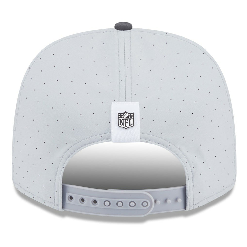 Las Vegas Raiders New Era 2025 NFL Training Camp 9SEVENTY Adjustable Hat Gray/Graphite