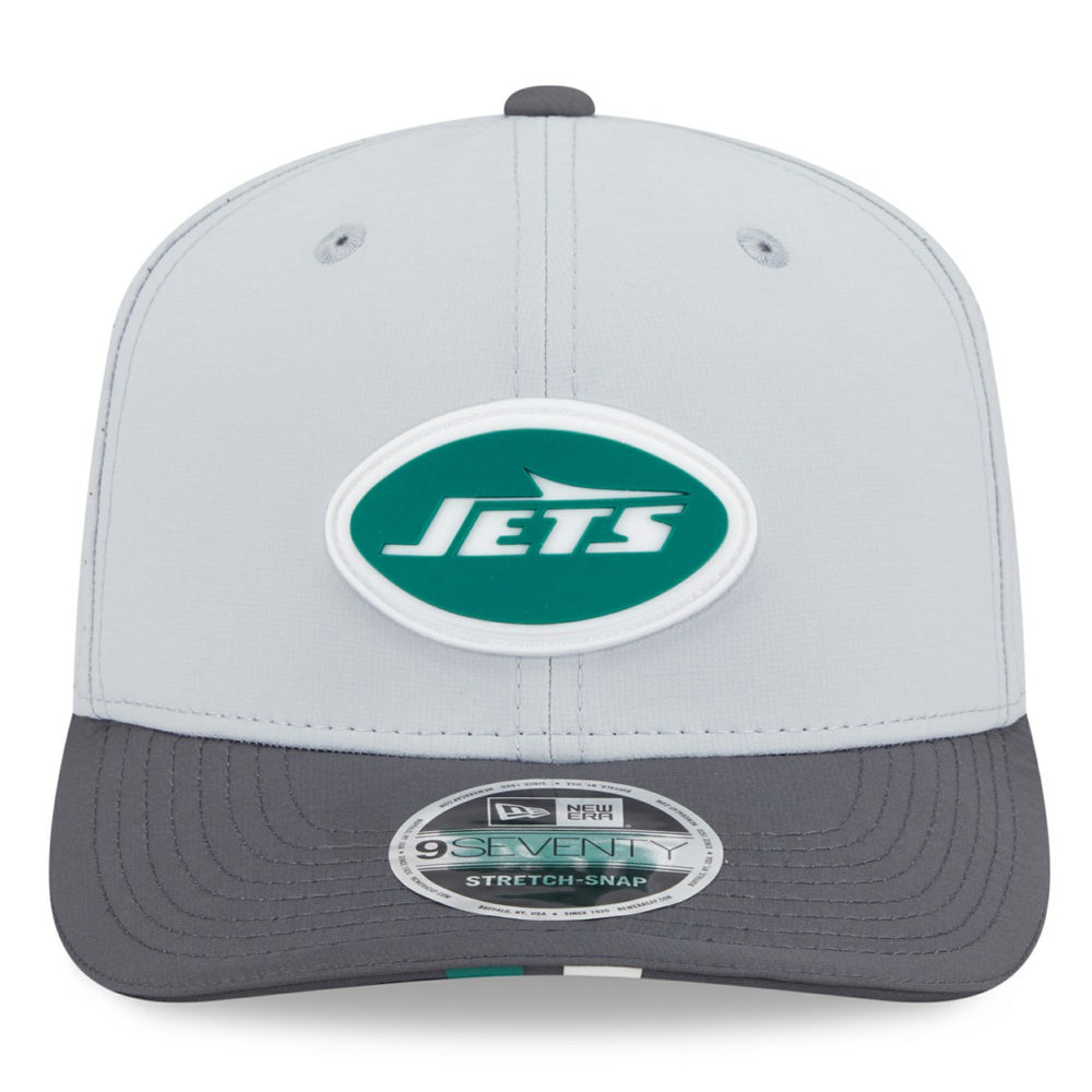New York Jets New Era 2025 NFL Training Camp 9SEVENTY Adjustable Hat Gray/Graphite