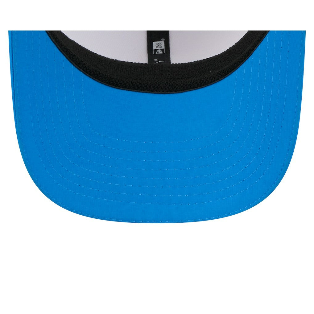 Detroit Lions New Era 2025 NFL Training Camp Throwback Logo 9SEVENTY Adjustable Hat White/Blue