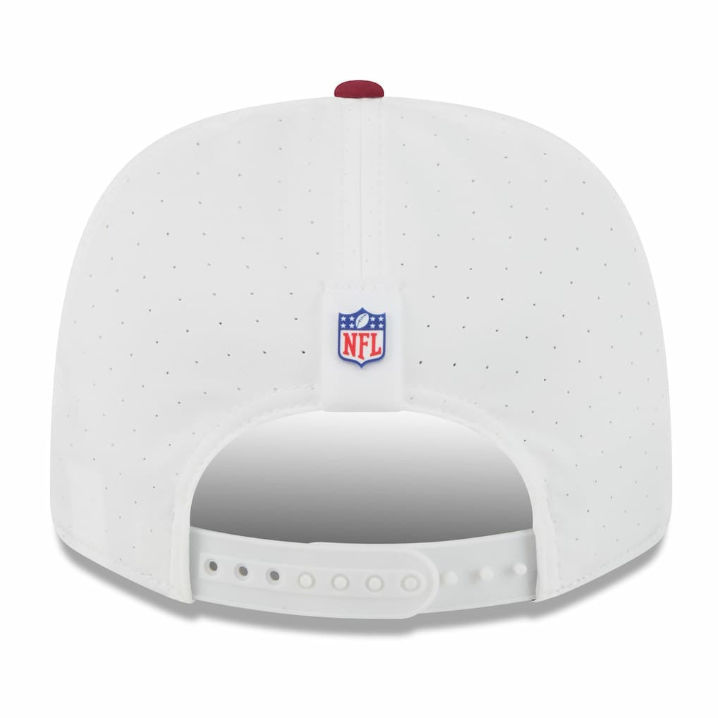 Washington Commanders New Era 2025 NFL Training Camp 9SEVENTY Adjustable Hat White/Burgundy