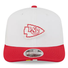 Kansas City Chiefs New Era 2025 NFL Training Camp 9SEVENTY Adjustable Hat White/Red