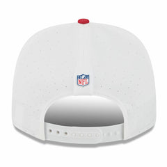 San Francisco 49ers New Era 2025 NFL Training Camp 9SEVENTY Adjustable Hat White/Scarlet