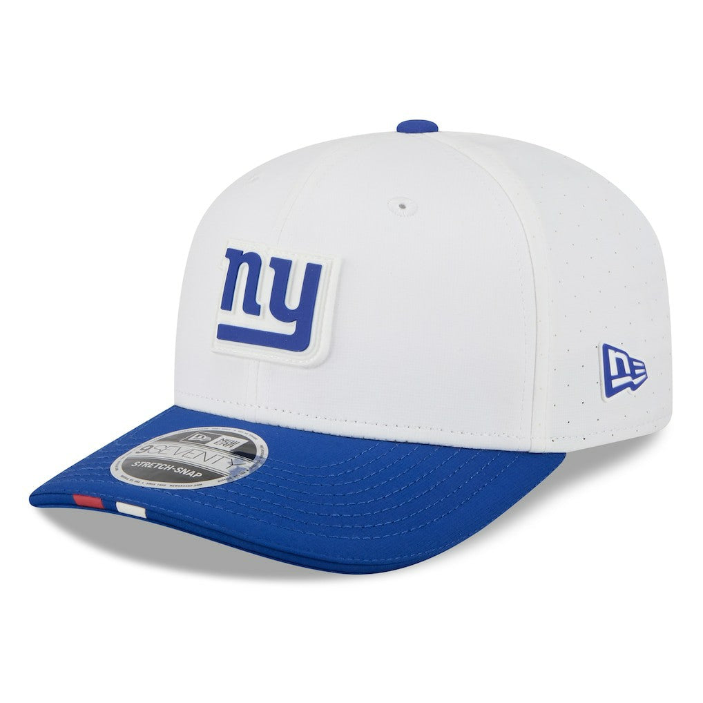 New York Giants New Era 2025 NFL Training Camp 9SEVENTY Adjustable Hat White/Royal